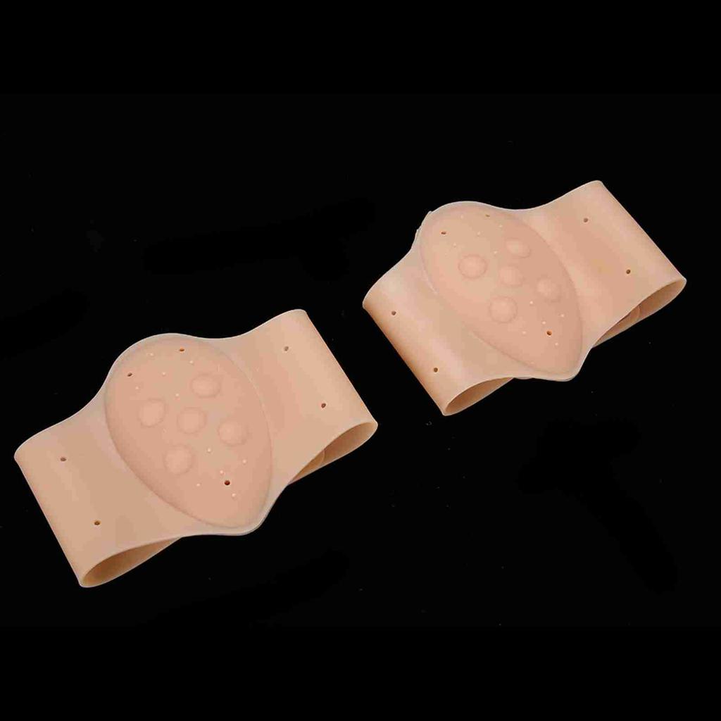 Silicone Feet Foot Arch Support Cushion Shoe Insoles Pads Skin Color