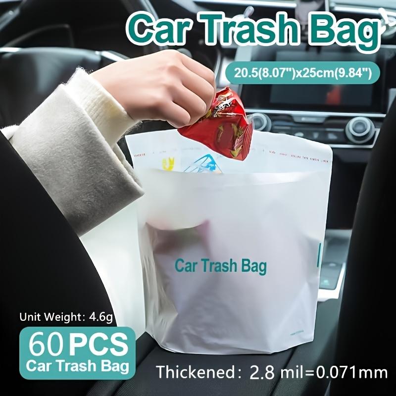 60/100 single-use trash bags for cars, vomit bags, these bags are upgraded and thickened to last