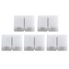 5pcs 4Pin 8mm Free Welding PCB Board Quick Connectors for RGB LED Strip