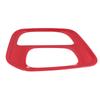 Gear Shift Panel Frame Trim Anti UV Wearproof Replacement for Dodge Challenger 2015‑2021Red