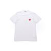(WMNS) COMME Des GARCONS PLAY Polo Red Emblem 'White' Women's AZ-T005-051-5