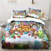 3D Print My Game Singing Monsters Printed Bed Set Duvet Cover Pillowcase Bedding Set Bed Linen Sheet Quilt Cover Queen King Size