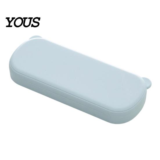 Pencil Case Large Capacity with Compartments, Macaron Color Plastic Stationery Storage Desk Container Box, Portable Student Pen Bag for School