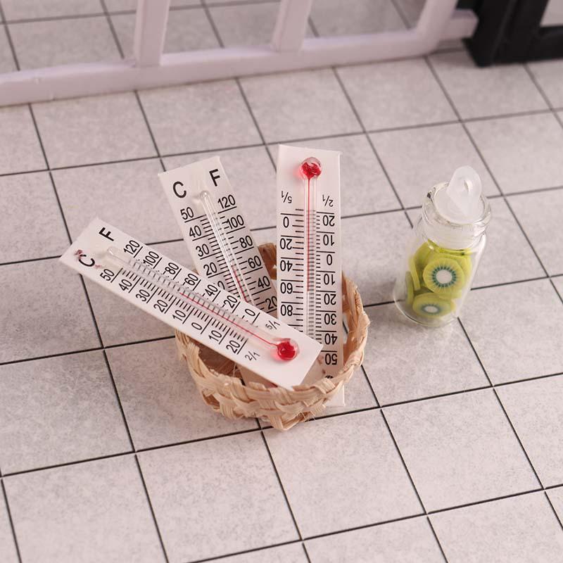 1:12 Dollhouse Miniature Food Toy Thermometer Model