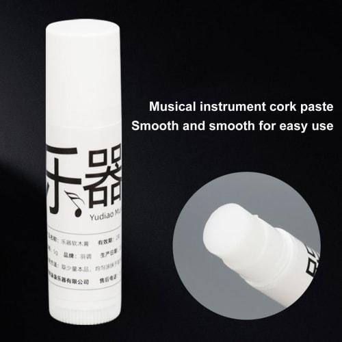 Flute Grease Lubricant, Tube for Clarinet Cleaning and Care, Waterproof Clarinet Cork Grease, 5g Cork Grease, Delicate and Smooth for Clarinet Cleanin