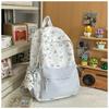 Korean version ins cute cartoon cat backpack female large capacity cute graffiti student schoolbag sweet versatile backpack