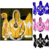 Mighty Morphin Power Rangers Cosplay 3d Printing Hoodie With Premium Quality