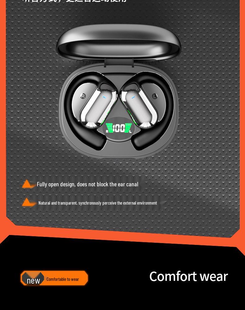 Noise-Cancelling Open-Ear Bluetooth Earbuds for Running with Free Shipping