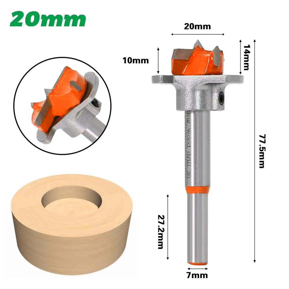 1pc Diameter 15,20,25,30,35mm Adjustable Carbide Drill Bits Hinge Hole Opener Boring Bit Tipped Drilling Tool Woodworking Cutter