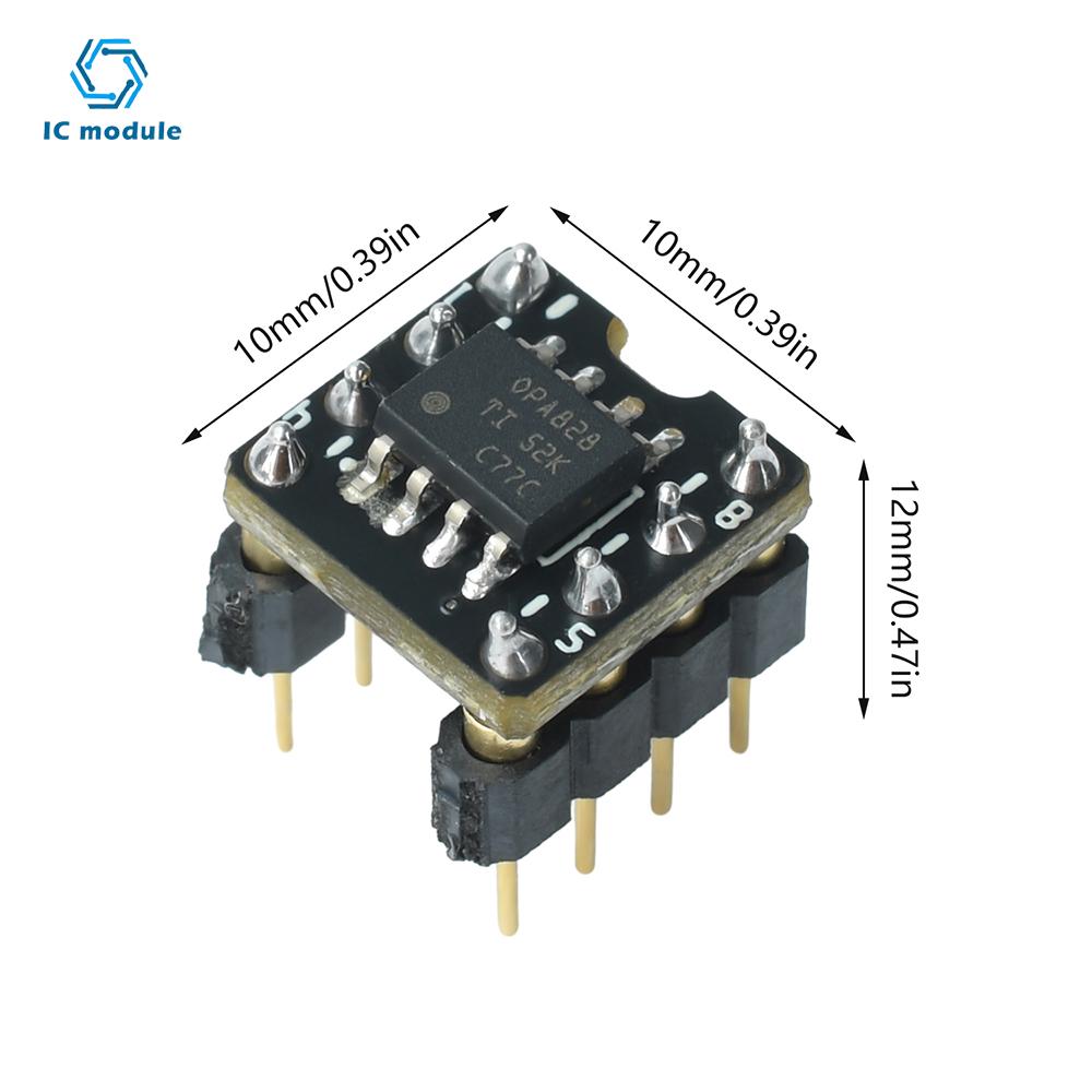 OPA828 Dual Operational Amplifier Module Operational Amplifier  Replace NE5532 MUSES8920 OPA2604 LME49720 OP275 AD827