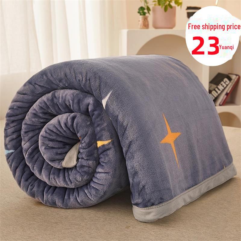 Gruby Ciepły Koc Flanelowy z Polaru Mlecznego dla Dzieci - Miękki Koc do Drzemki i na Sofę, Idealny Prezent