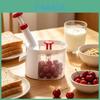 Dénoyauteur Cerise et Raisin avec PP Antiadhésif Outil de Cuisine pour la Préparation des Aliments