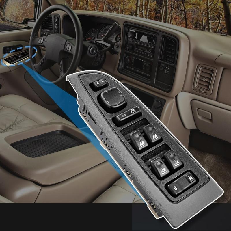 Car Power Window Switches 15883323 10398568 15109670 Electric Power Window Control Switches for 1500 2500 3500
