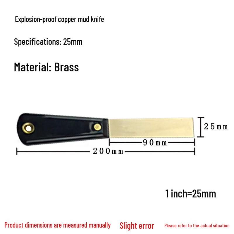 

WEDO Brass Putty Knife CN plug (adapter included)