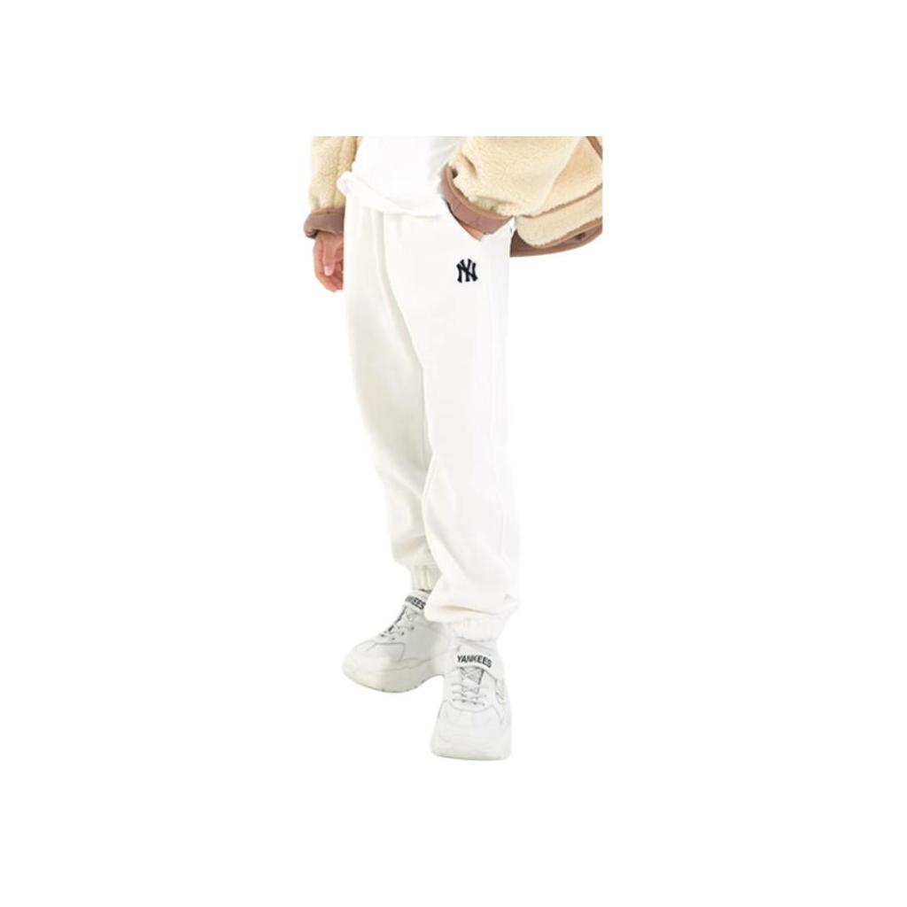 New Kids' MLB Knitted Sweatpants Cream 7APTB0326-50CRS