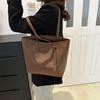 Maillard Fashion Bag Women's Large Capacity New Casual Retro One-Shoulder Class Commuter Tote Bag