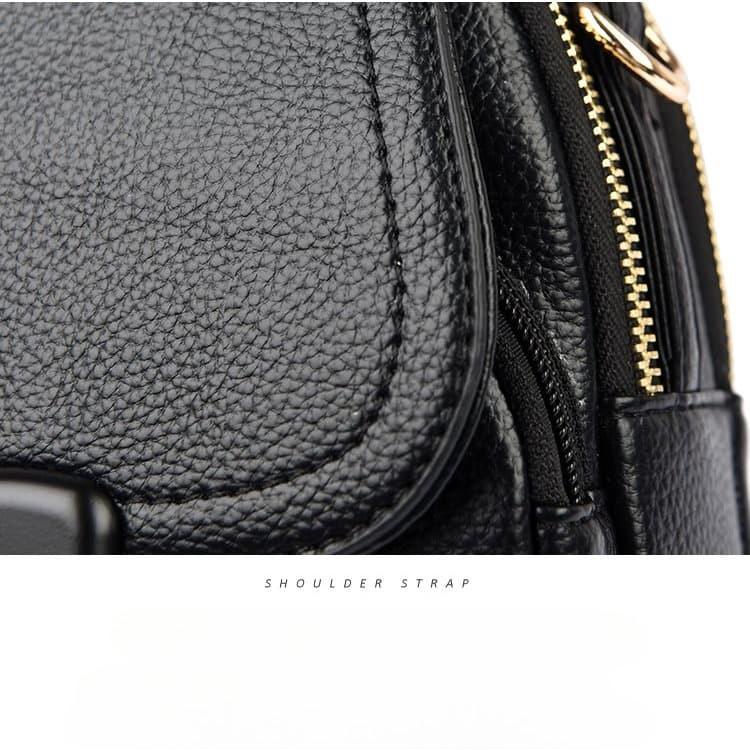 Lychee Pattern Mini Shoulder Bag Portable Messenger Women's Bag