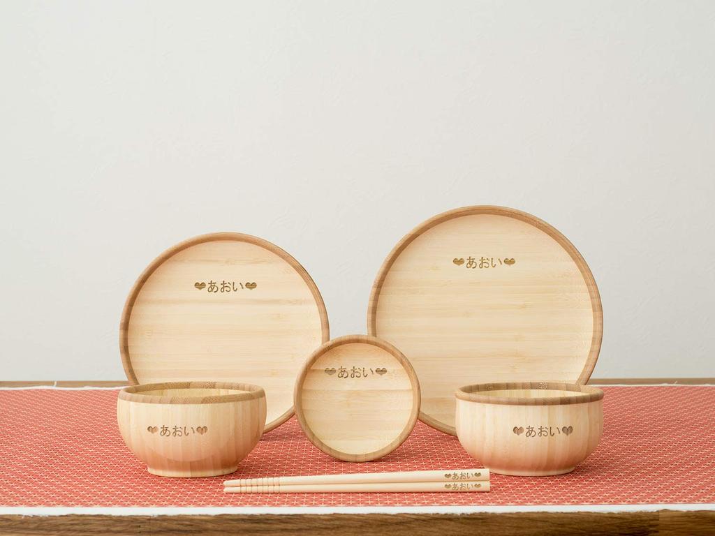 First Meal Made In Natural Dishwasher Modern Type Agney 6-piece Set, Japan, Bamboo, Safe,