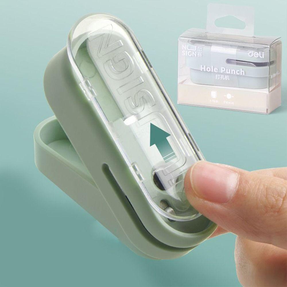 Manual Binding Student Stationary Mini Hole Punch Hole Puncher Paper Puncher DIY Punching Tool
