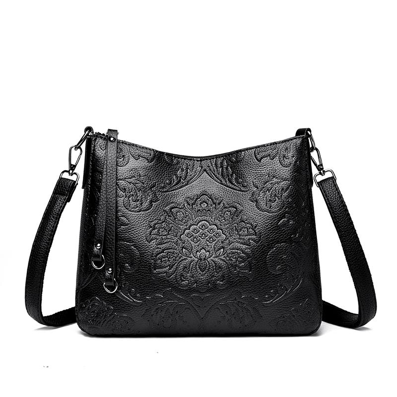Luxury Printing Design Large Capacity Tote Bag High Quality Leather Shoulder Crossbody Bag Brand Women Bags Female Messenger Bag