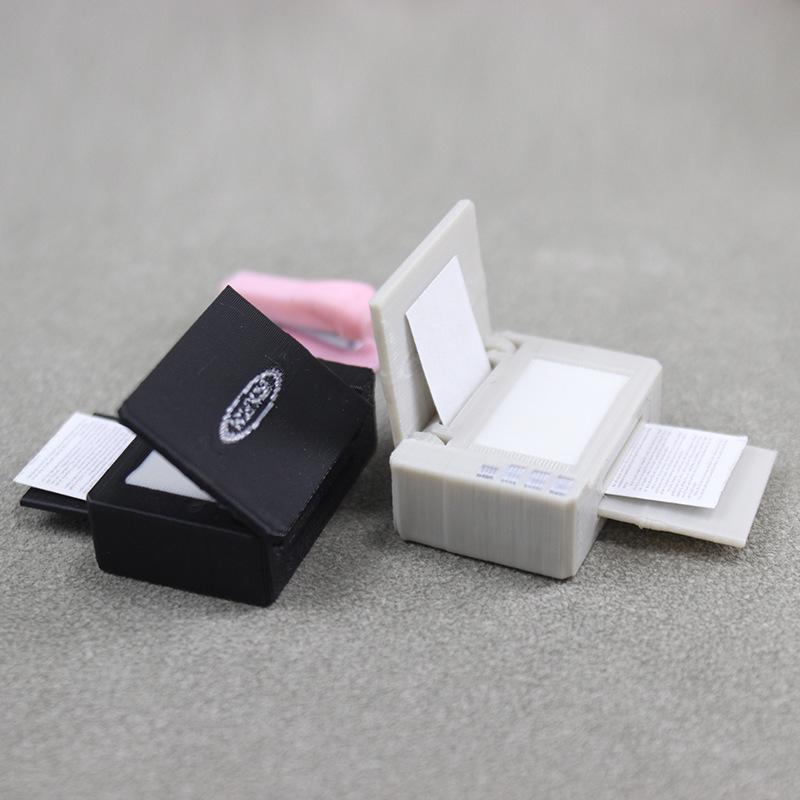 1:12 Miniature Office Scene Props - Realistic Printer Model for BJD Dolls