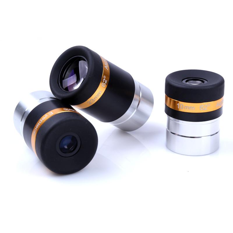 

Xinglang 62 ° Non Spherical Wide-angle Eyepiece 4mm+10mm+23mm+astronomical Telescope Accessories+1.25 62 degrees+10mm чёрный