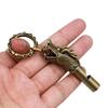 Sun Wukong Brass Whistle Ornaments Keychain Pendant Retro Decorative Figurines Dragon Head Copper Whistle Souvenir Car Pendant
