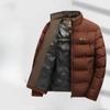 Autumn and Winter Men's Short Stand-up Collar Light Casual Cotton-padded Jacket Middle-aged and Young People Cotton-padded Jacket Thickened Jacket