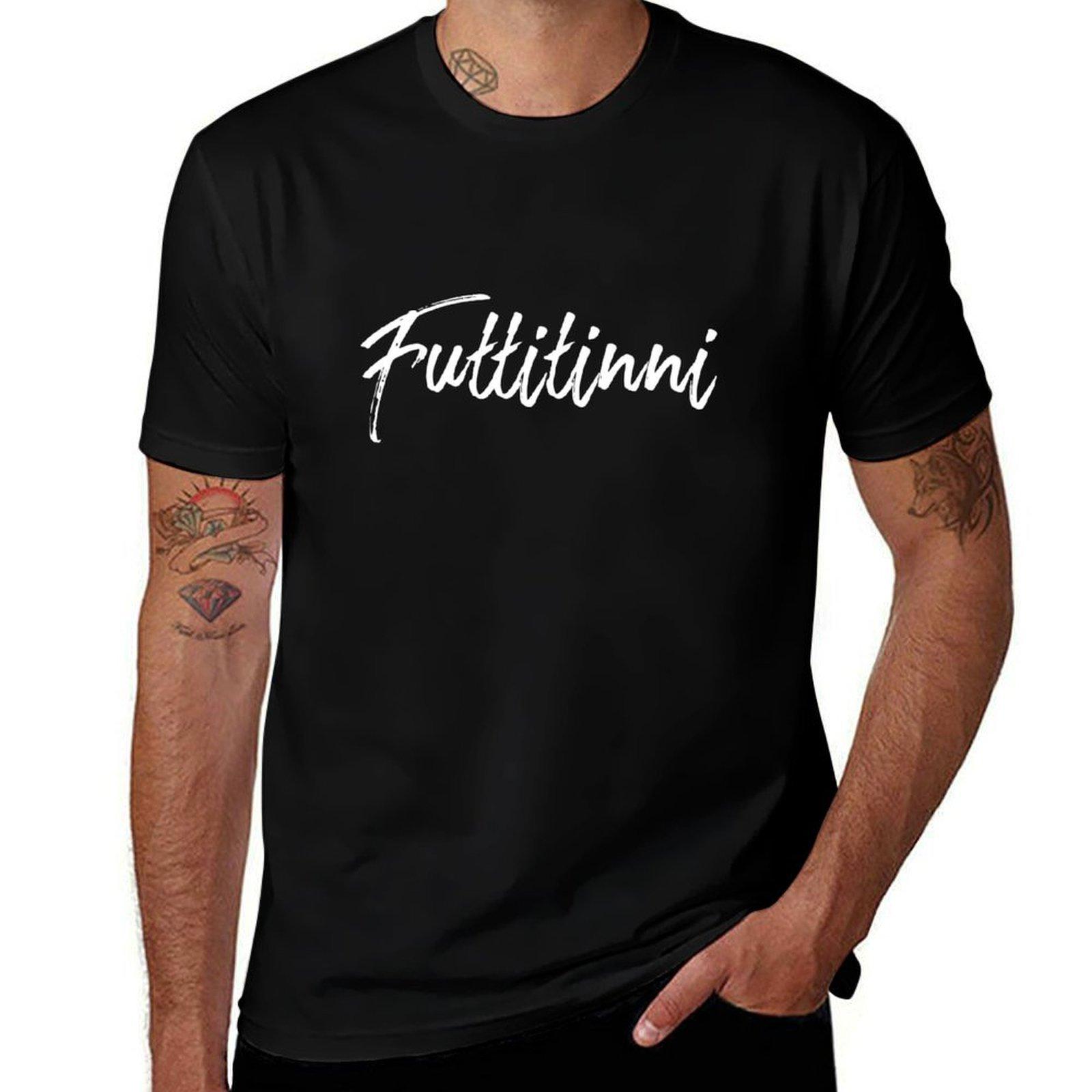 Futtitinni Sicilian Word Sicily Sicilia Gift Design T-Shirt Simple Print Design T-Shirt S разноцветный
