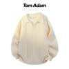 TOM ADAM Oversized Pullover mit Rundhalsausschnitt für Herren