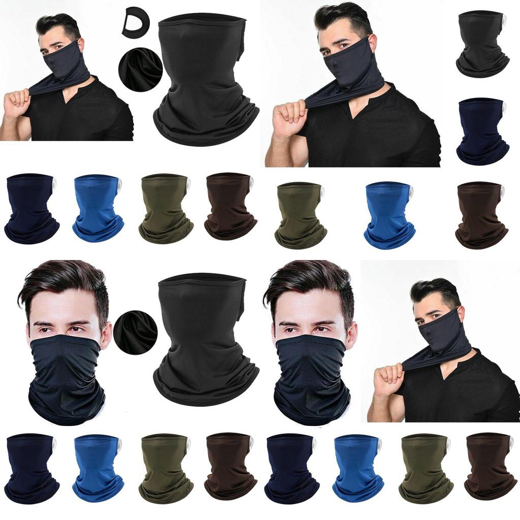 Versatile Face Neck Gaiter Bandana Scarf Balaclava For Outdoor Activities And Sun Protection