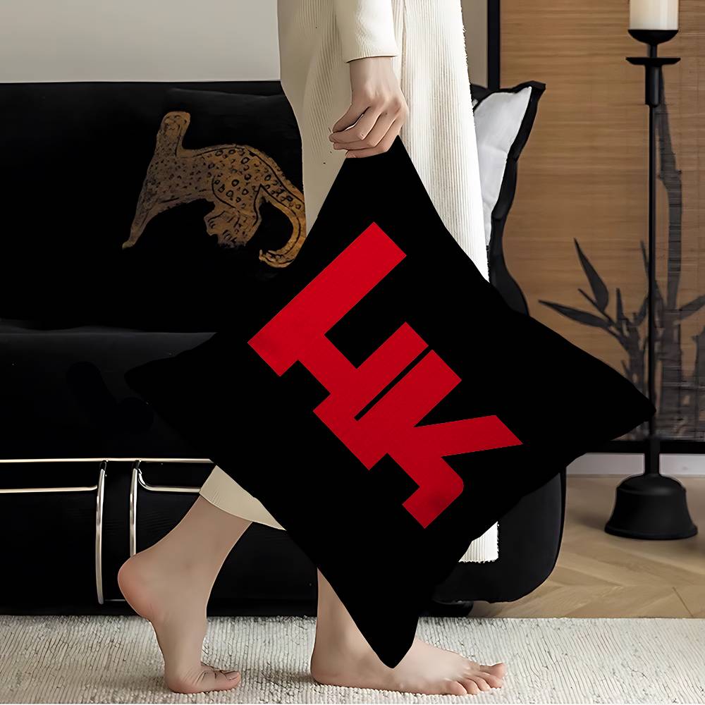 H-Hecklers Kochs Personalized Pillow Dust Cover Bedroom Kids Party Decoration Pillowcase Birthday Children Gift