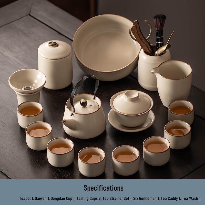Naijiang Ceramic Kung Fu Tea Set