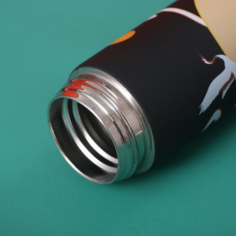 China Wind 304 Stainless Steel Thermos Cup Digital Display Water Cup Intelligent Temperature Measuring Multifunctional Teacup