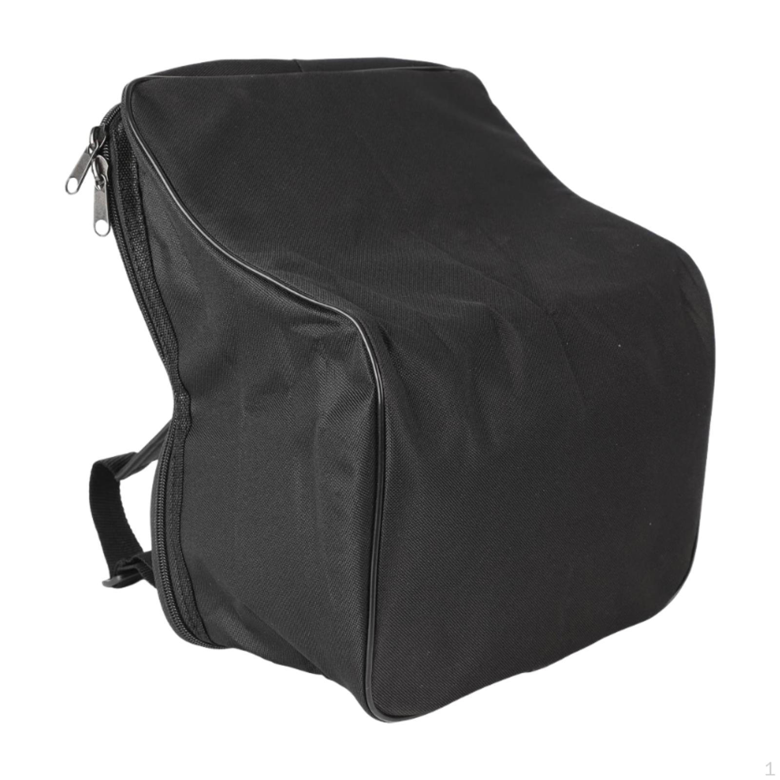

8 Bass Accordion Bag Case Travel Pouch Organizer Adjustable Strap Keyboard Instrument