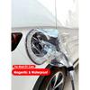 Vodotěsný kryt portu nabíječky elektromobilu, Magnetický kryt zástrčky nabíječky elektrického auta, Venkovní vodotěsný odolný, Průhledný