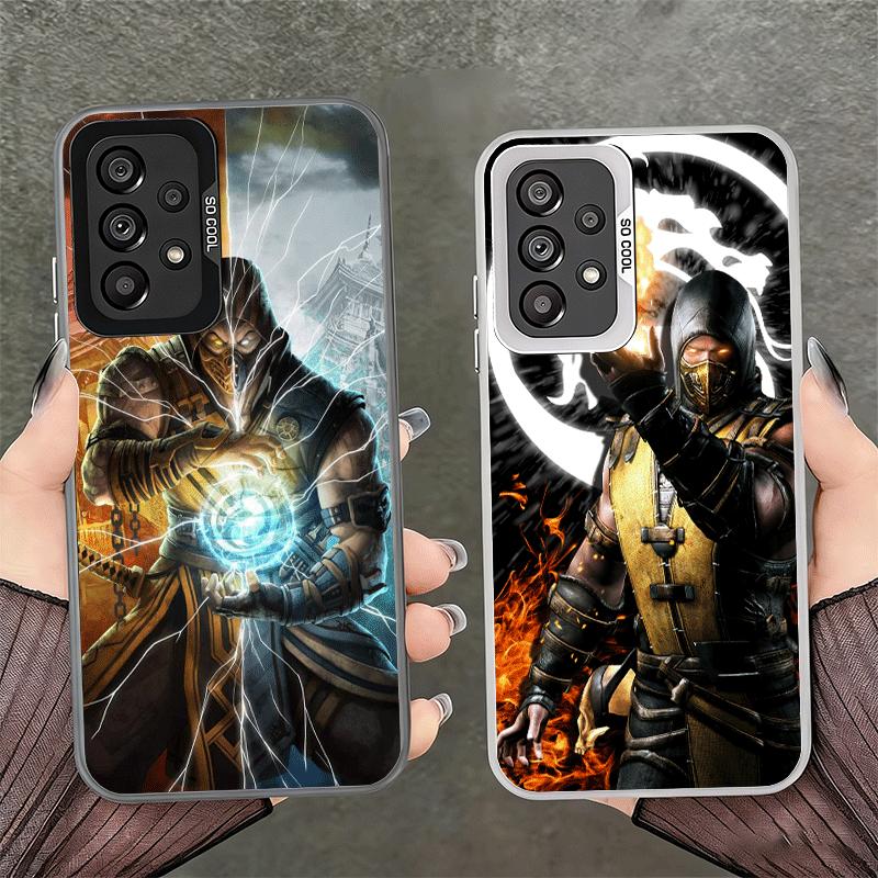 Mortal Kombat Game Shockproof Phone Case for Samsung A17 A16 A15 A14 A37 A57 A36 A56 A26 A35 A55 A25 A34 A54 A24 A13 A23 A33 A53
