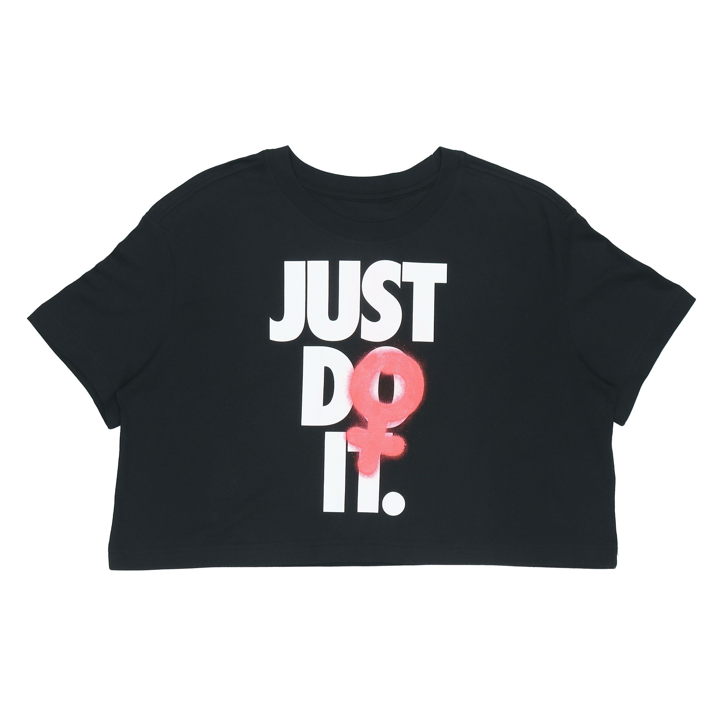 

Nike Women s Sportswear Just Do It Female Symbol Cropped Tee BV7171-010 XL