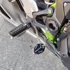 Motorcycle Accessories Rear Brake Cover Footrest Pedal Steps Extension Plate For kawasaki Z650 Z900 z400 ninja 400