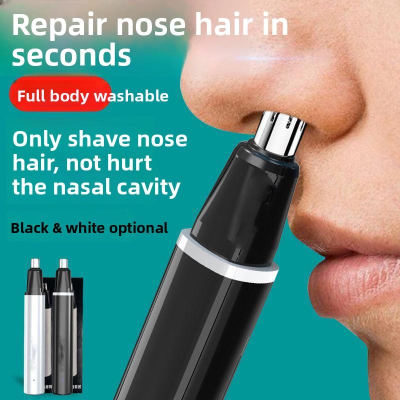 New Portable Electric Nose Hair Trimmer USB Rechargeable Nose Hair Trimmer Unisex Nose Cavity Nose Hair Removal