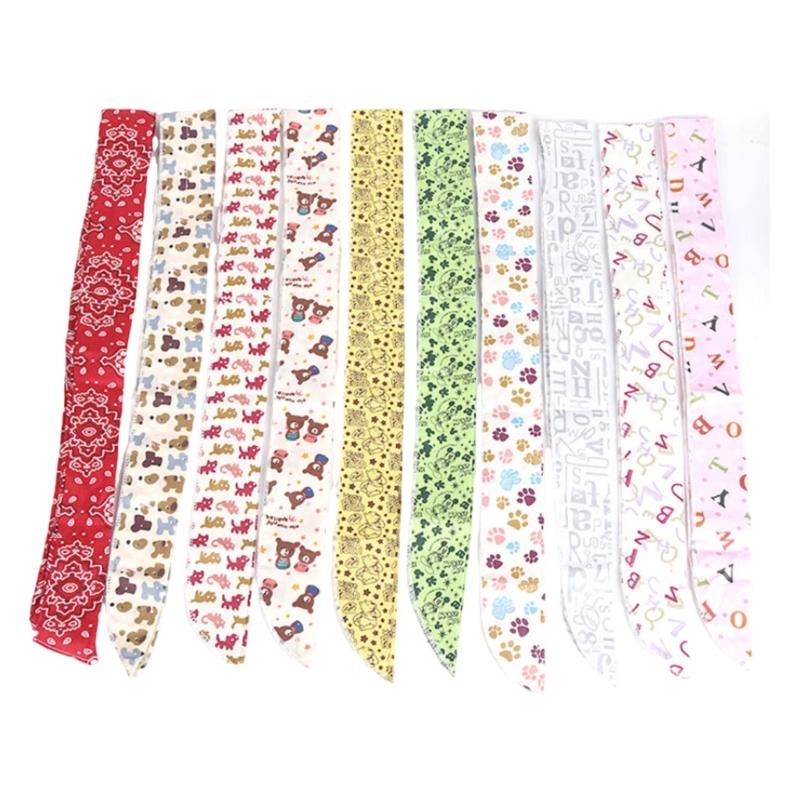Dog Cooling Scarves Pet Cooling Bandanas Neck Wrap Stay Comfortable for Dog