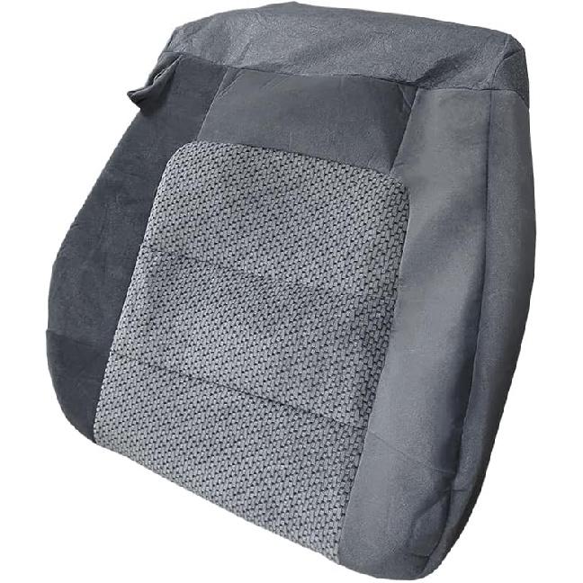 Gray Driver Side Bottom Replacement Cloth Seat Cover Fit for Ford F150 XLT 2001 2002 2003