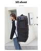 Expandable Large Capacity Foldable Travel Luggage with Universal Wheels (158 cm)