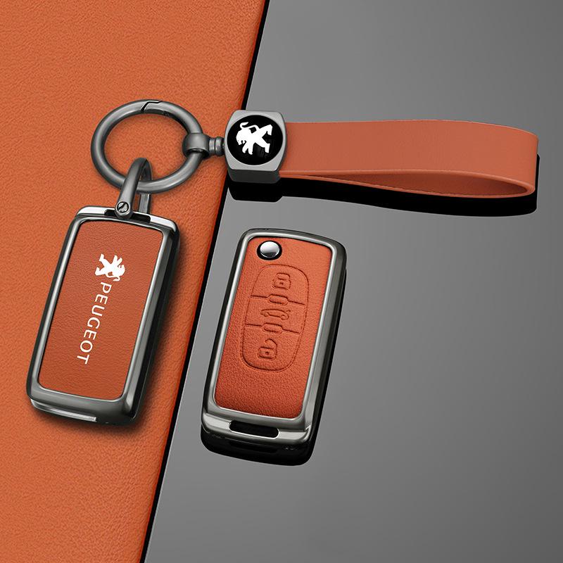 Peugeot 307/308/408 Key Cover with Buckle for 2010-2014 Models