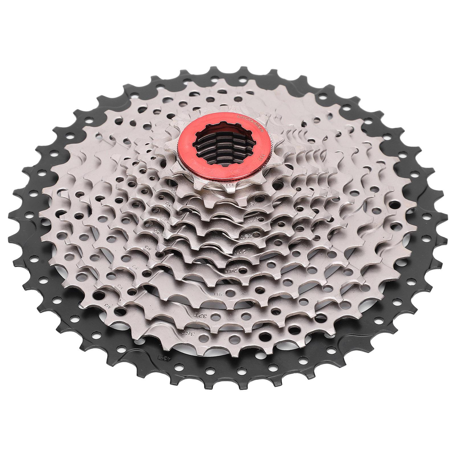 Bicycle 11 Speed Flywheel 11?42T Card Type Cassette Sprocket Bike Replacement Accessory
