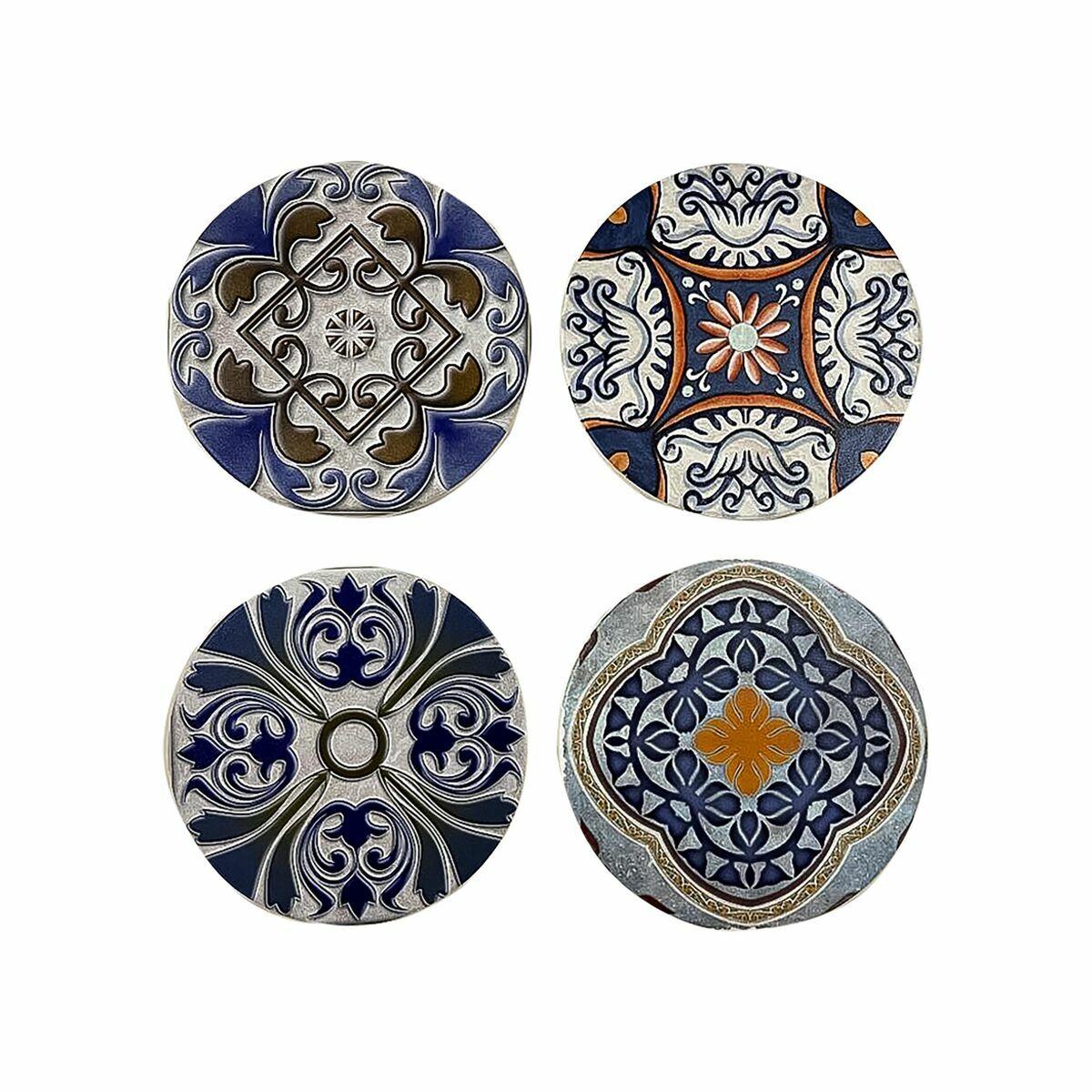 

Подставки DKD Home Decor Плитка 10,8 x 10,8 x 0,7 см TU прозрачный