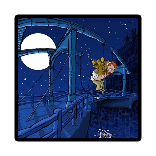 Starry Night by Vincent Van Gogh Famous Artist Art Posters and Prints Abstract Wall Picture Canvas Oil Painting Home Decoration