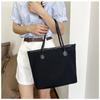 Canvas Lady Shoulder Shopper Bag Large Capacity Reusable Travel Bags  Women