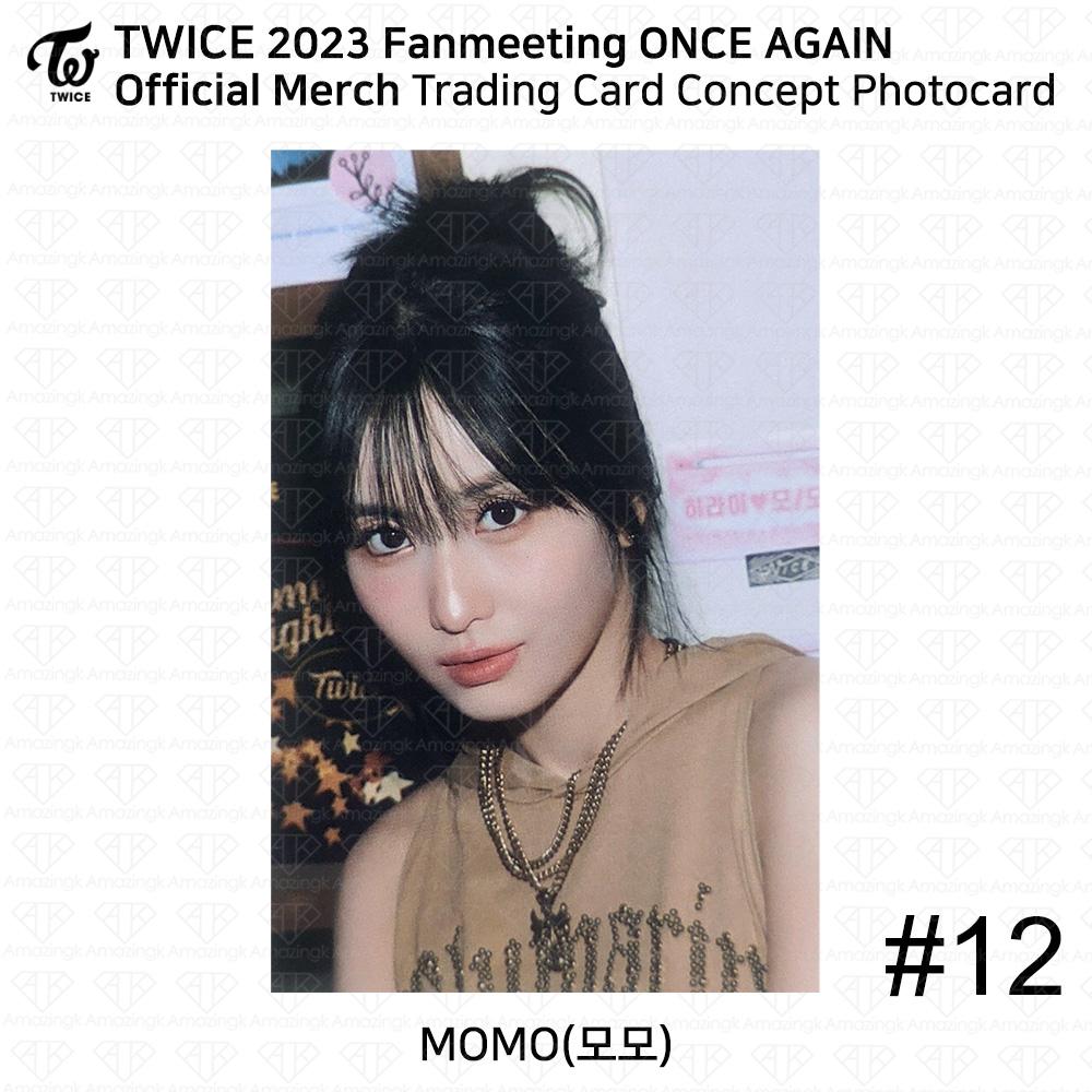 Twice 8. Jahrestag ONCE AGAIN Fanmeeting Pop-up MD Sammelkarte Fotokarte