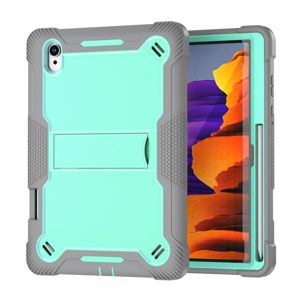 Coque blindée pour Samsung Galaxy Tab S11 11 pouces Wi-Fi SM-X730 SM-X736B SM-X736 Housse pour tablette pour enfants Support PC Antichoc Béquille